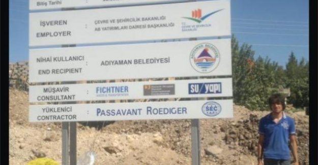 Adıyaman İnşaat Tabelası
