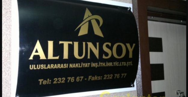 Altunsoy Büro Levhası