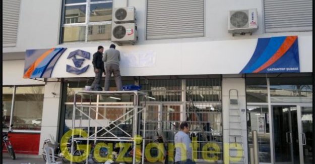 Alüminyum kutu harf montajı