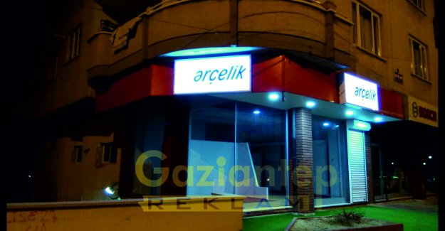 Arçelik ışıklı tabela ve tavan giydirme