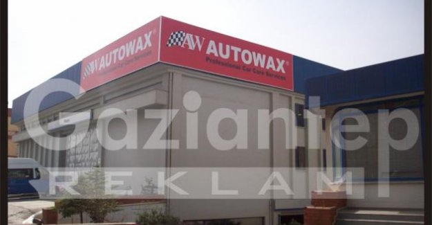Autowax Çatı Tabelası
