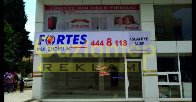 Doğalgaz tabelası