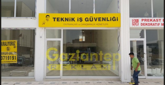 Gece beyazı dekupe tabela