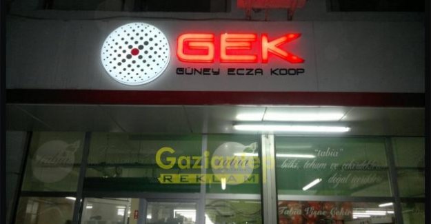 Gek Led Aydınlatmalı Plegsglas Kutu Harf Tabela