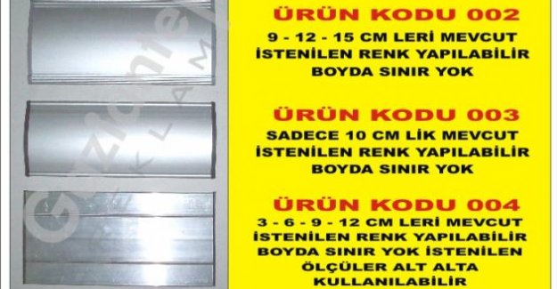 İsimlik örnekleri