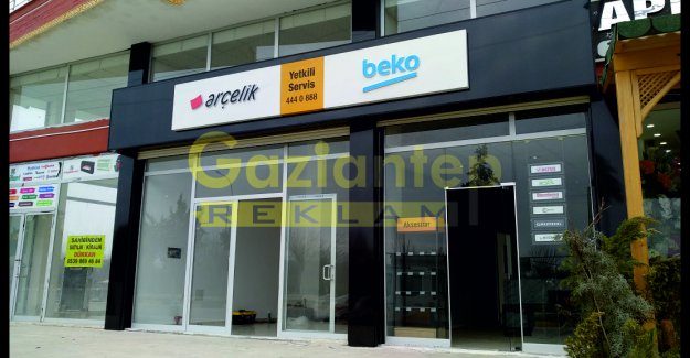 Kompozit cephe giydirme ve tabela uygulaması