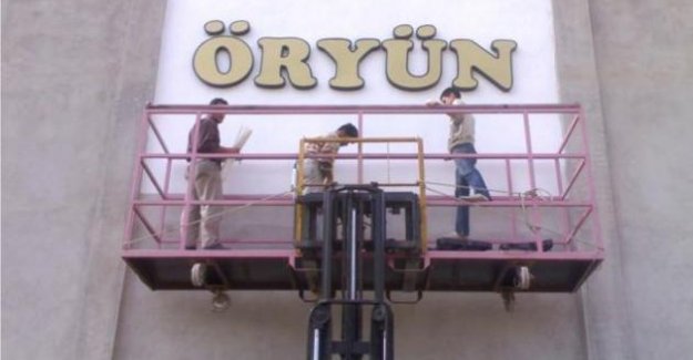 Kutu harf montajı