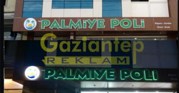 Led Aydınlatmalı Krom Kutu Harf Tabela1