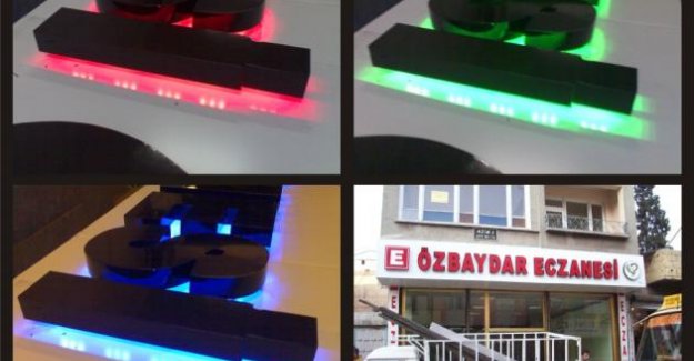 Led Aydınlatmalı Tabela1