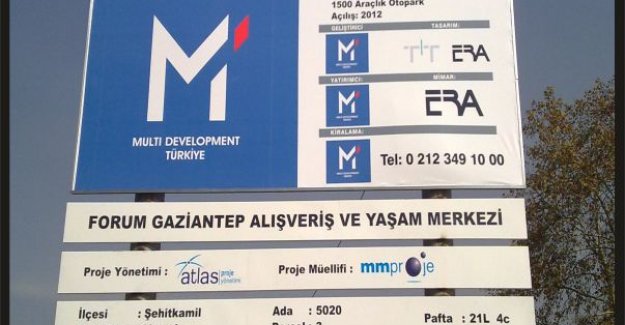 Modüler Galvenizli sac inşaat tabelası