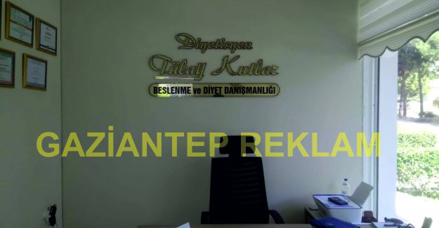 Sekreter arkası alkor kabartma  yazı