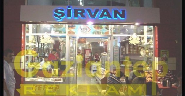 Şirvan Lokantası Ledli Tabela