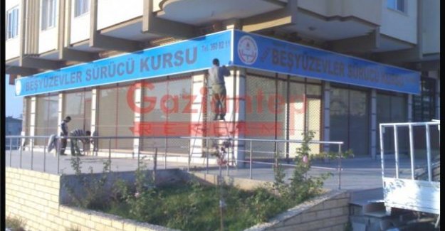 Sürücü Kursu Tabelası